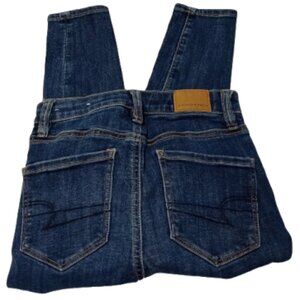 Women's American Eagle Ne(x)t Level Stretch Super Hi-Rise Jegging Size 000 Short